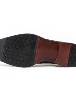 Alternative view of Lace-Up Brogue Oxford – Black Smooth Leather