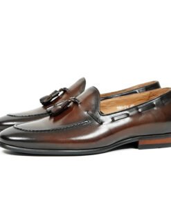 Tassel Slip-On – Brown Premium Leather
